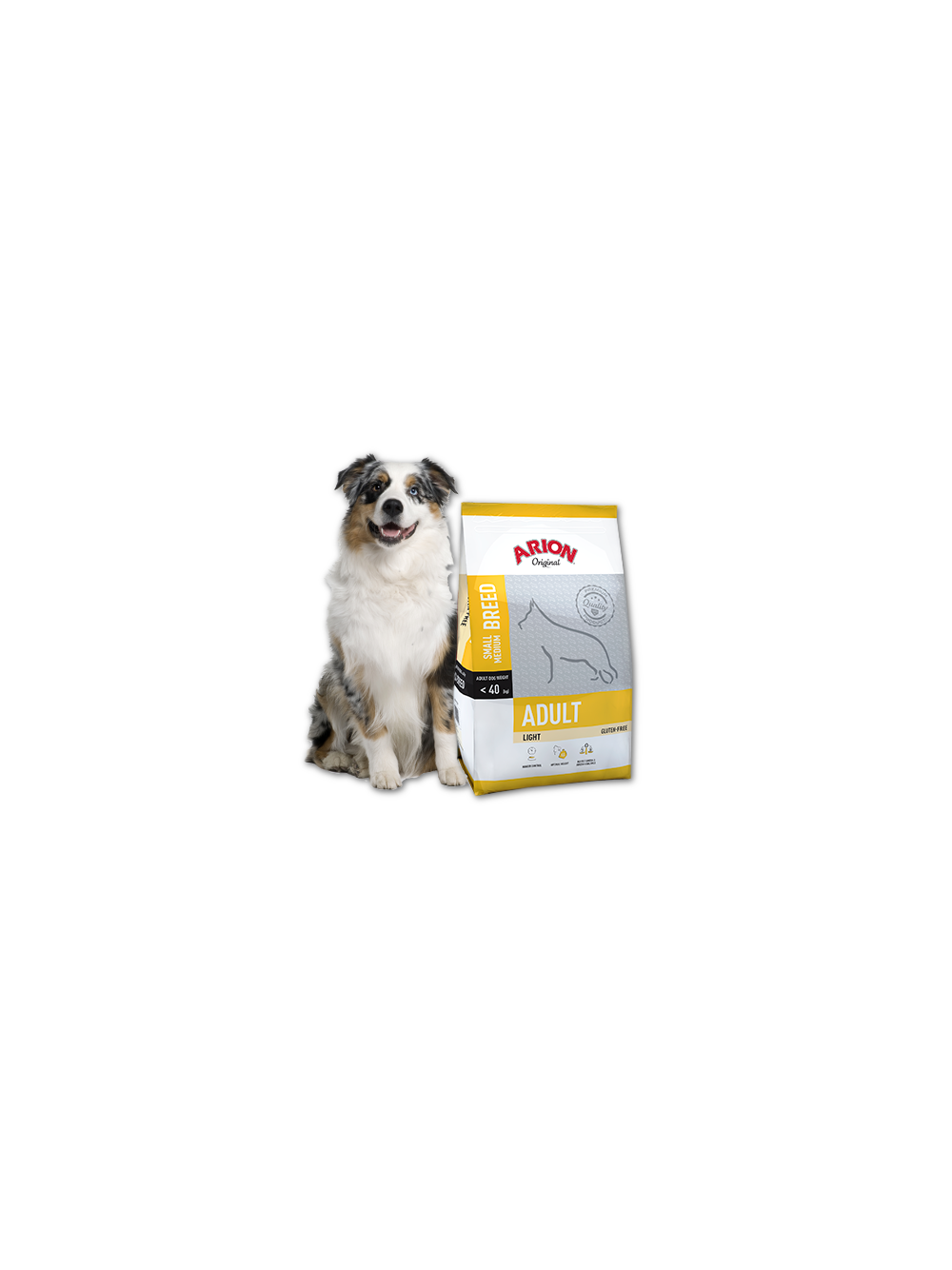 ARION Original Adult Small/Medium Breed Light 12kg + niespodzianka dla psa GRATIS!