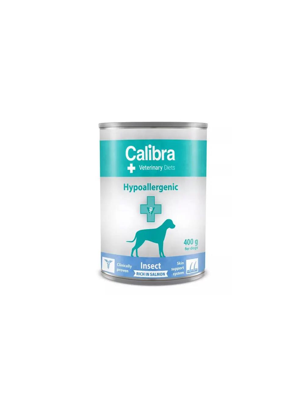 Calibra Veterinary Diets Dog Hypoallergenic Insect & Salmon 6x400g