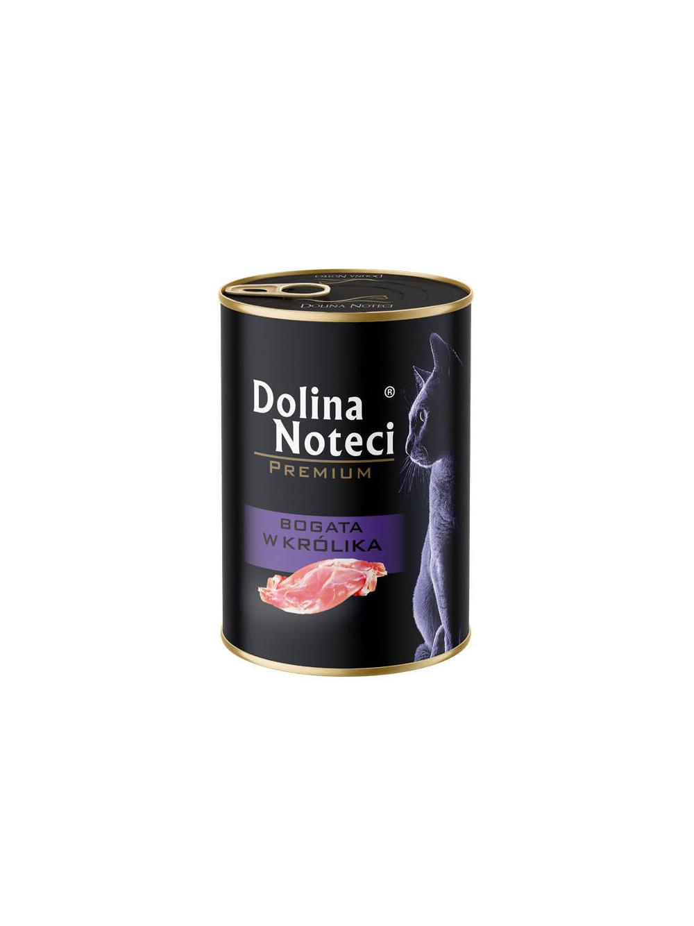 Dolina Noteci Premium dla kota bogata w królika 400g
