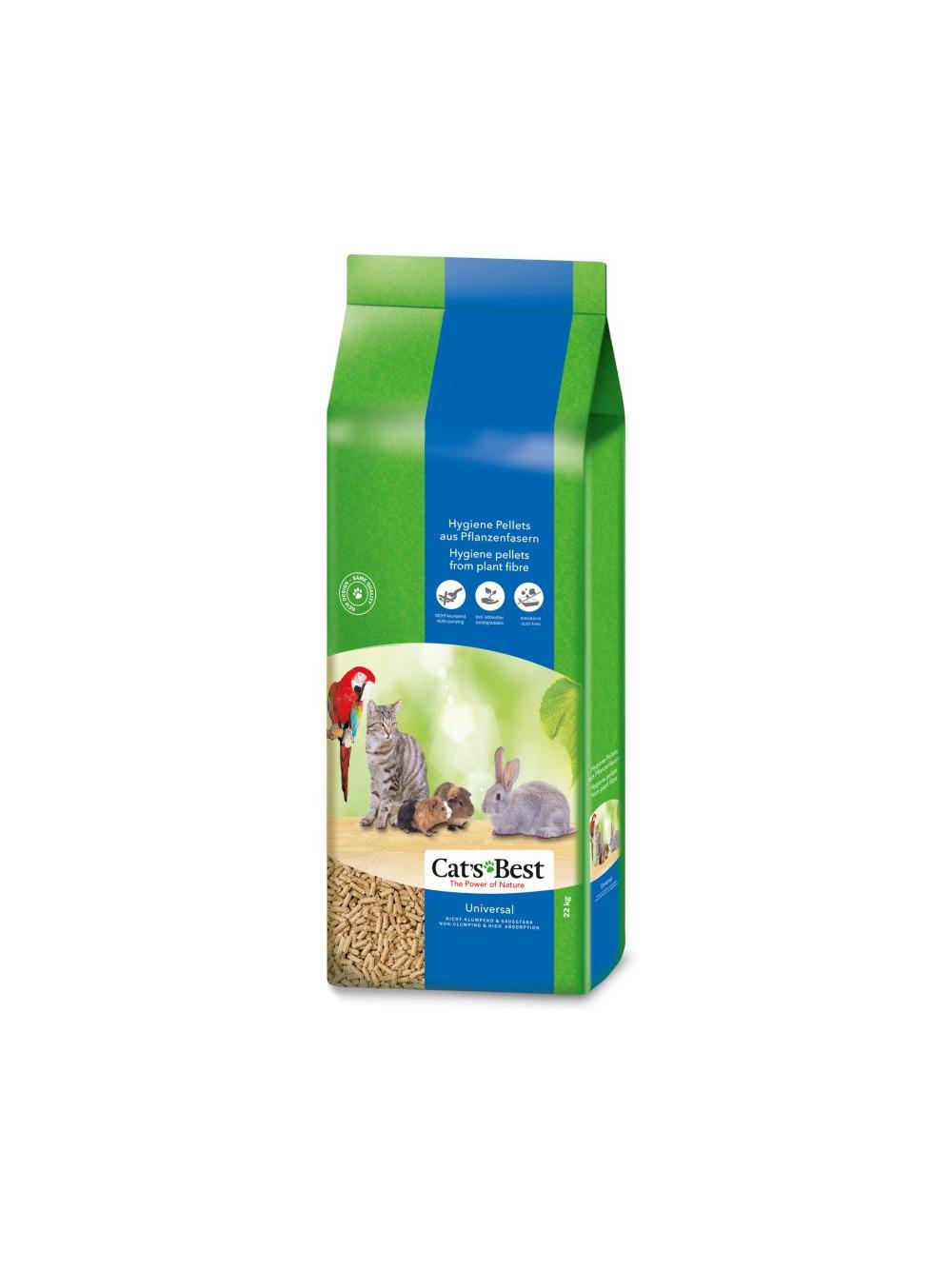 JRS Cats Best Universal - Żwirek Drewniany 40l / 22kg
