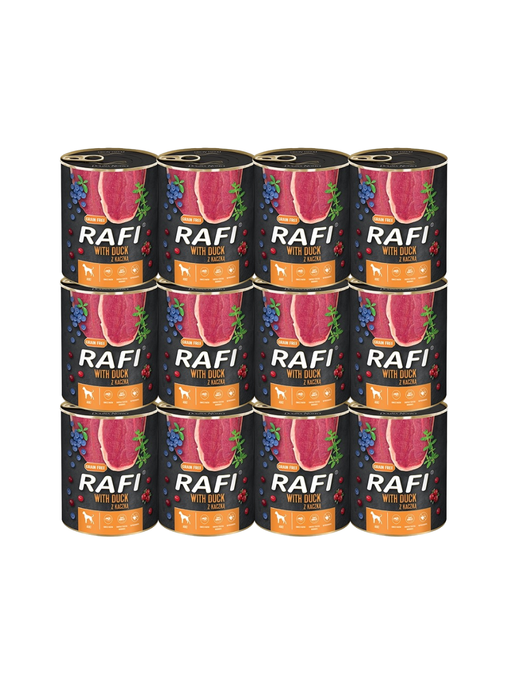 DOLINA NOTECI Rafi z kaczką 12x800g