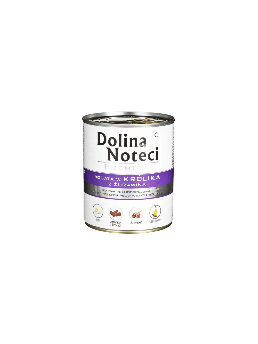 Dolina Noteci Premium Królik z żurawiną 6x800g