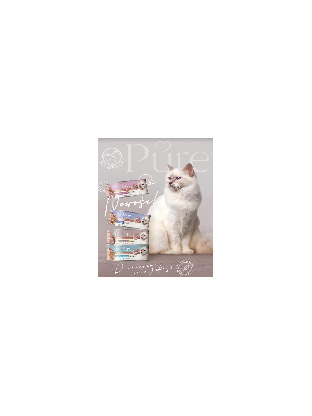 PetRepublic Pure filet z kurczaka w sosie 80g