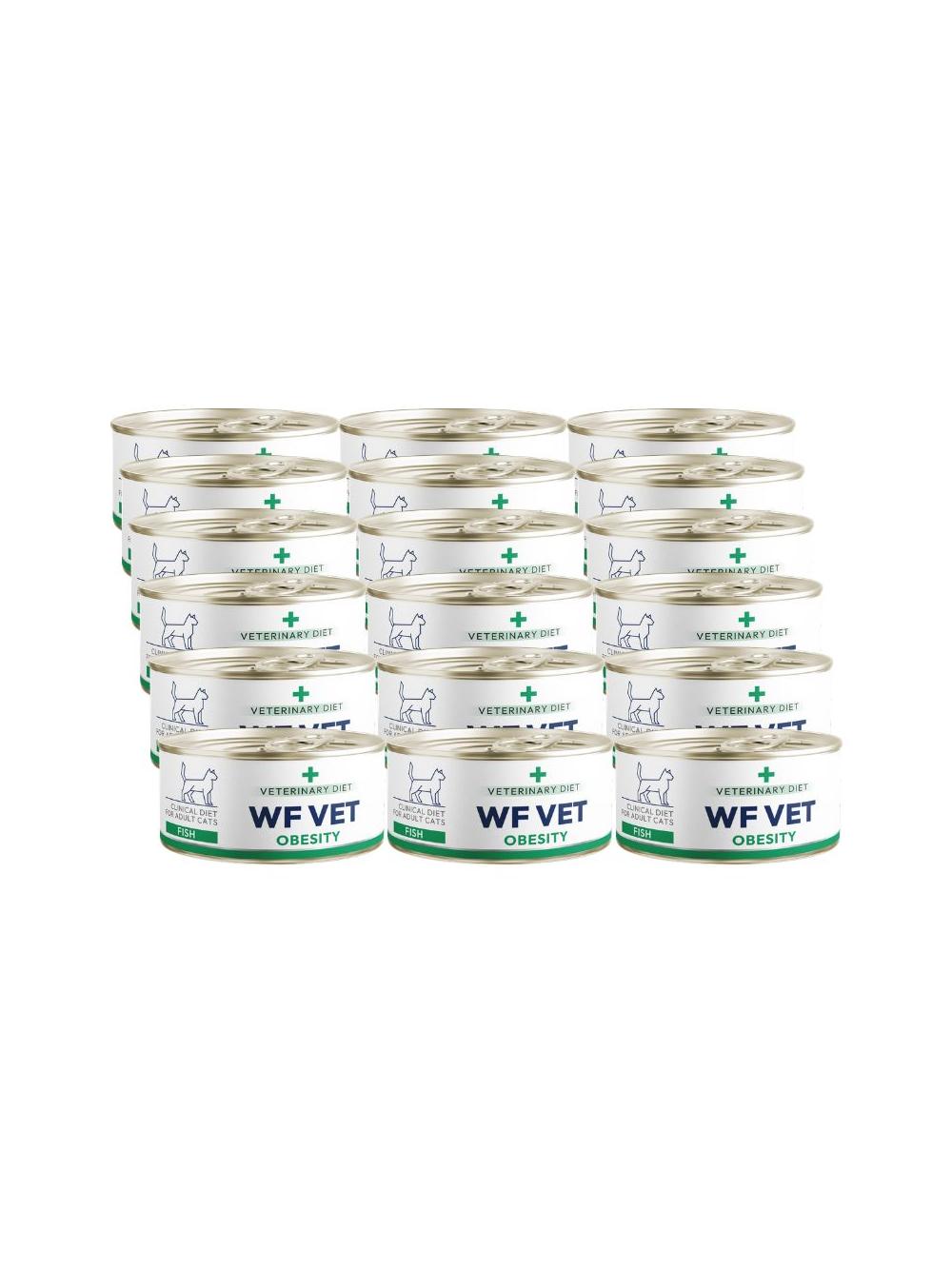 WF VET Obesity cat fish 18x85g