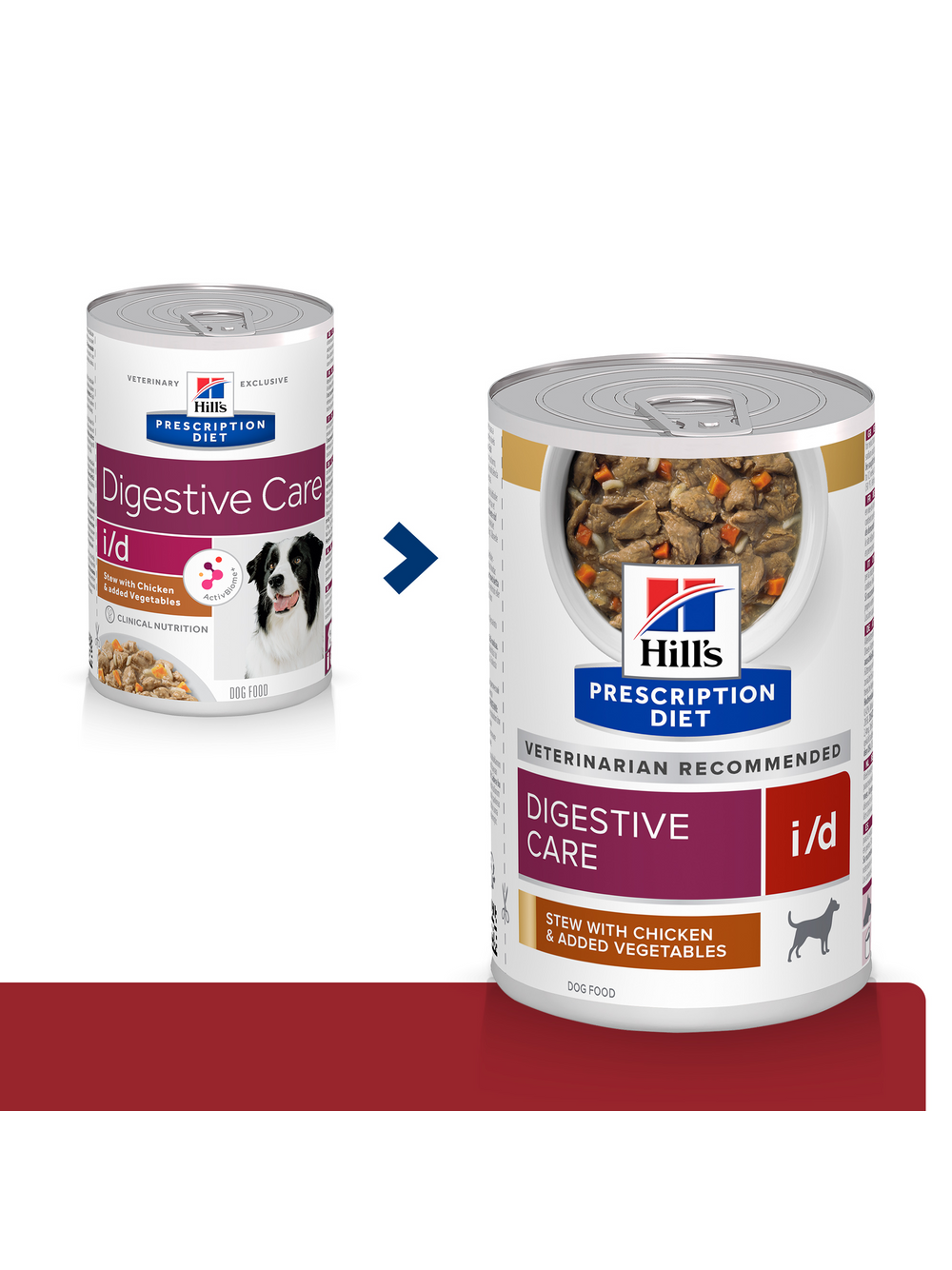 HILL'S PD Prescription Diet Canine i/d gulasz 24x354g - puszka