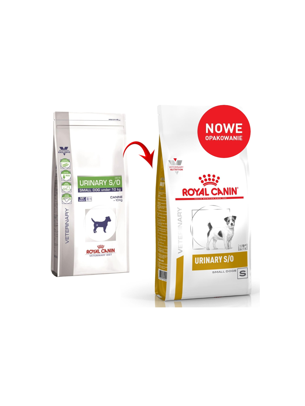 ROYAL CANIN Urinary S/O USD 20 Small Dog 8kg  /Opakowanie uszkodzone (6081) !!!