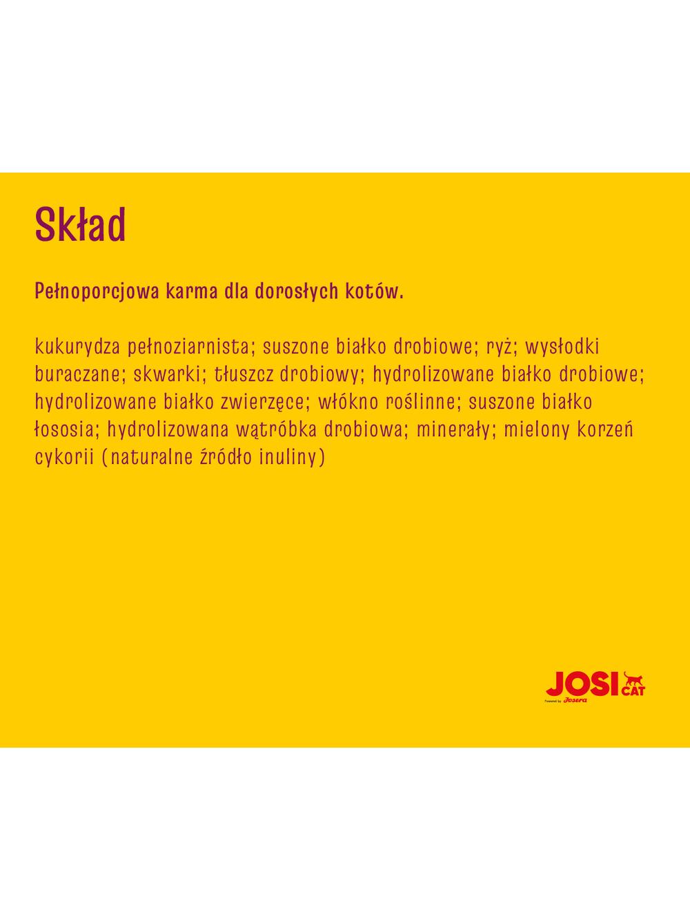 JOSERA JosiCat Classic Sterilised 18kg / Opakowanie uszkodzone (8777,9128,9241)!!!