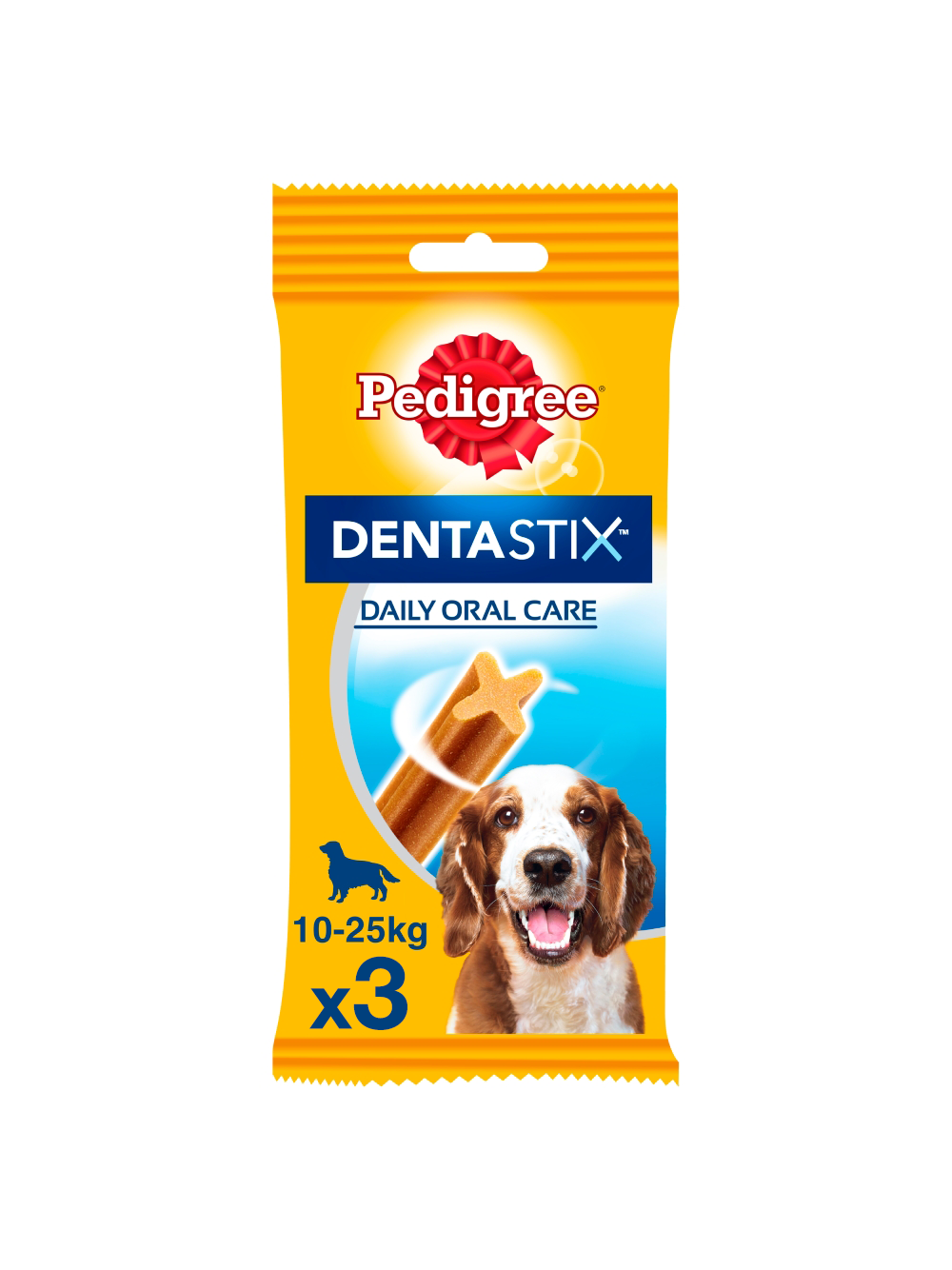 PEDIGREE DentaStix (średnie rasy) przysmak dentystyczny dla psów 3 szt. - 77g