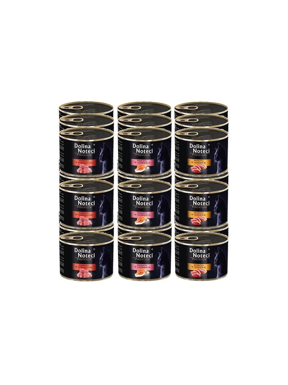 Dolina Noteci Premium dla kota Mix Smaków 48x185g
