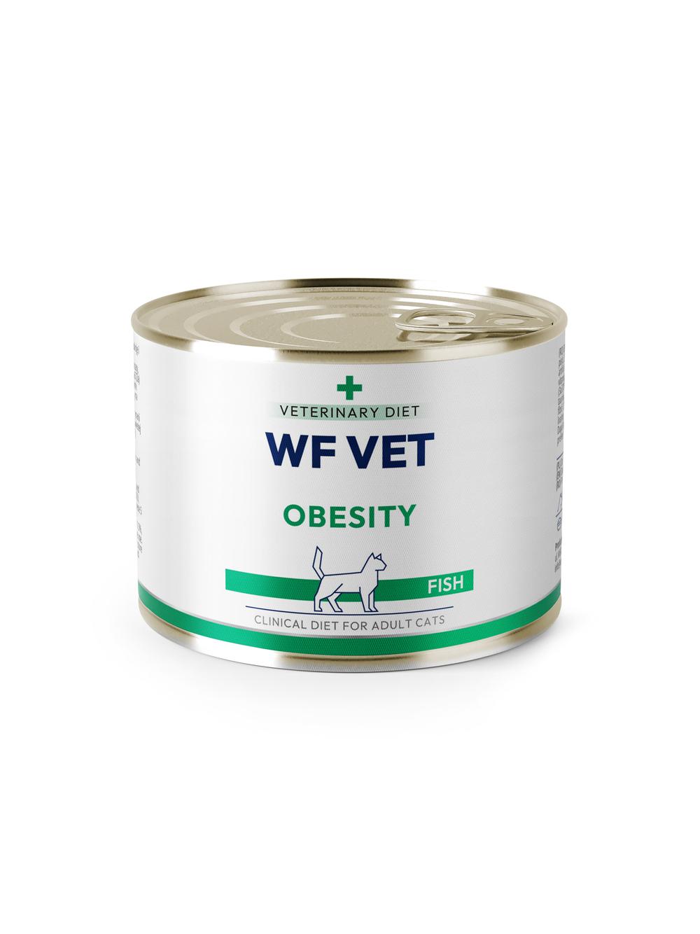 WF VET Obesity cat fish 24x200g
