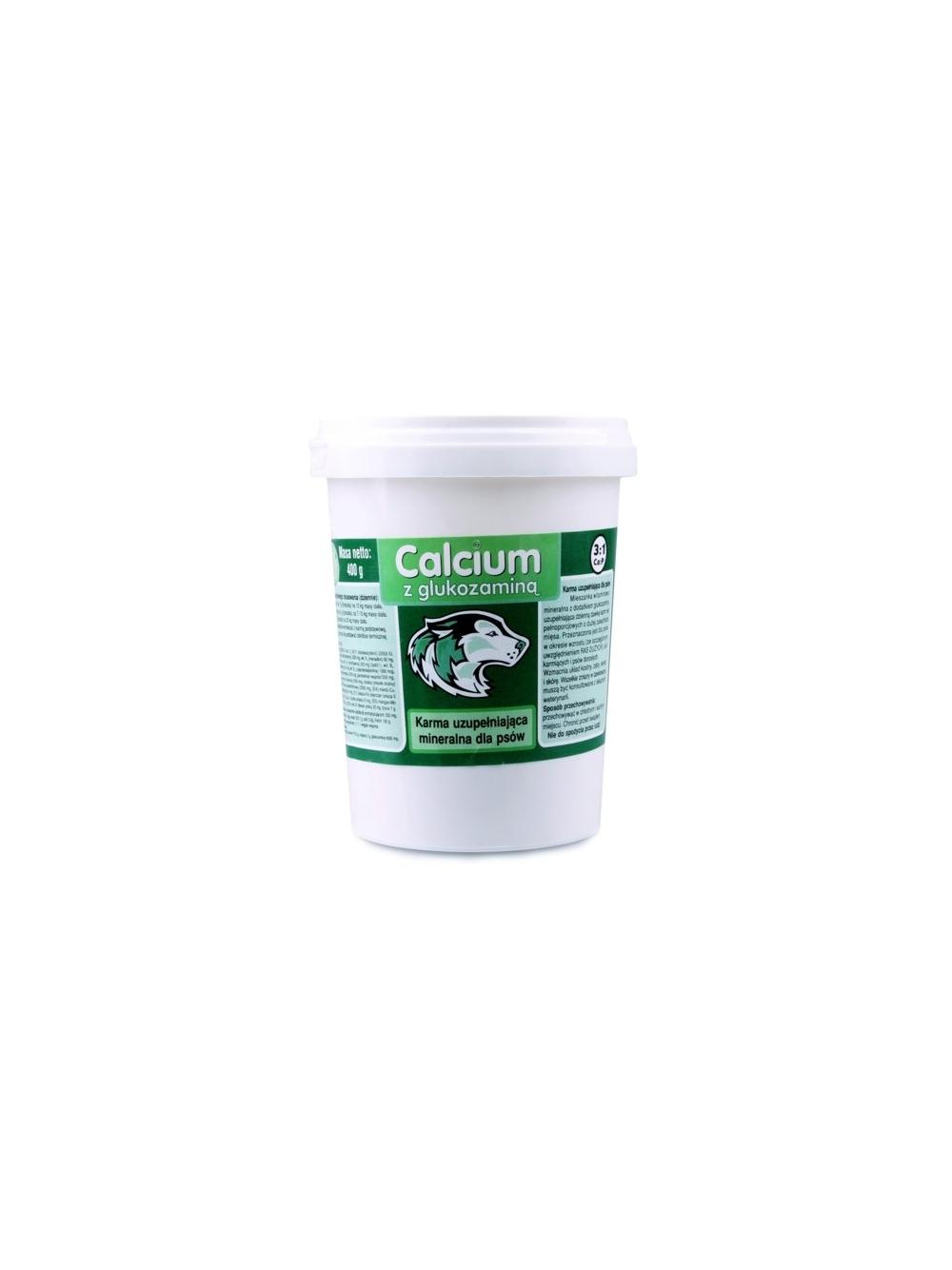 CALCIUM z glukozaminą zielone 400g