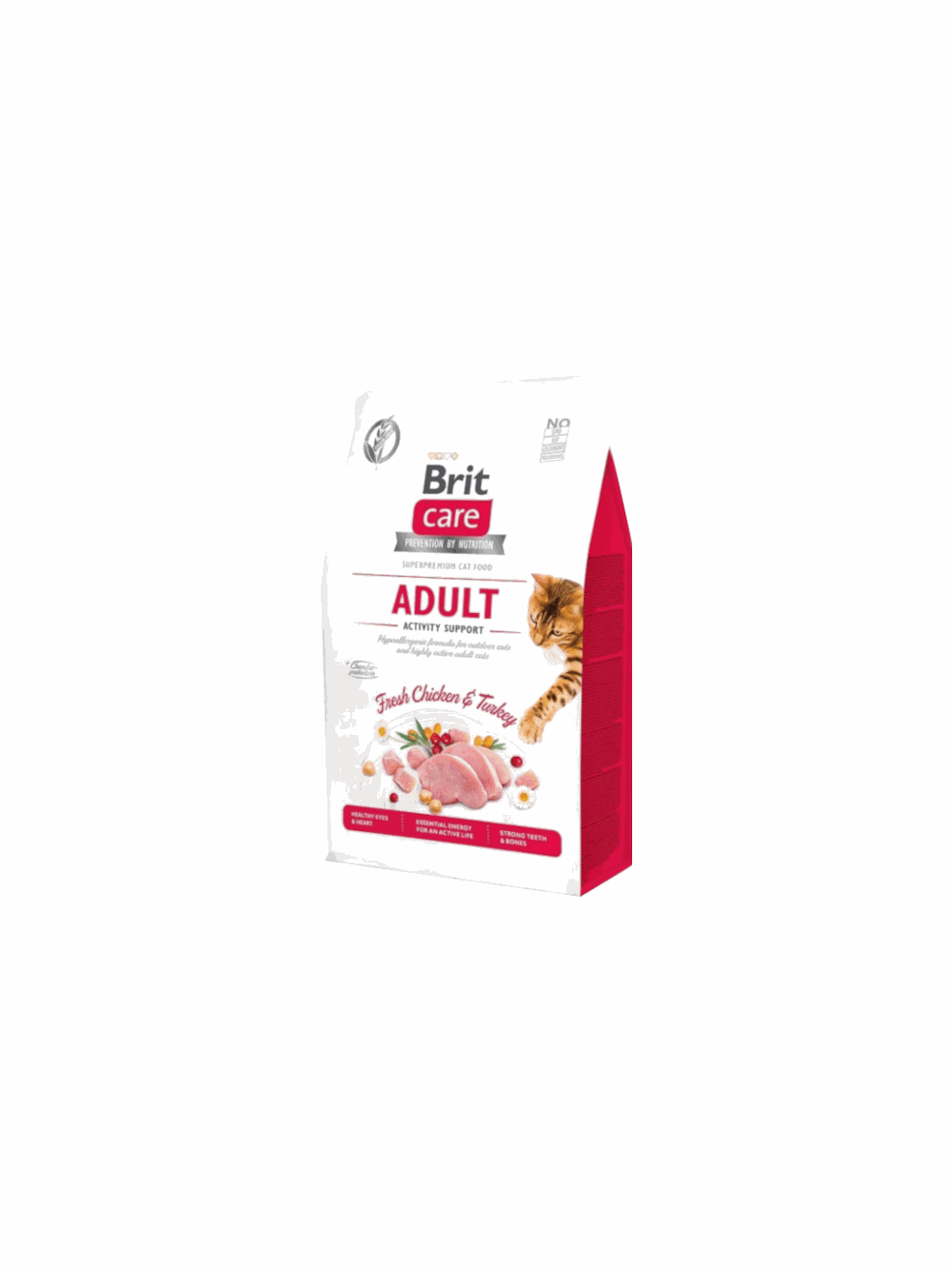 BRIT Care Cat  Grain-Free Activity Support 2kg + niespodzianka dla kota GRATIS!
