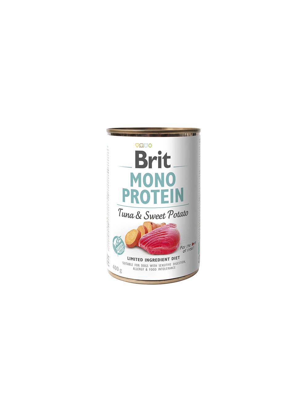 BRIT MONO PROTEIN TUNA & SWEET POTATO 400g