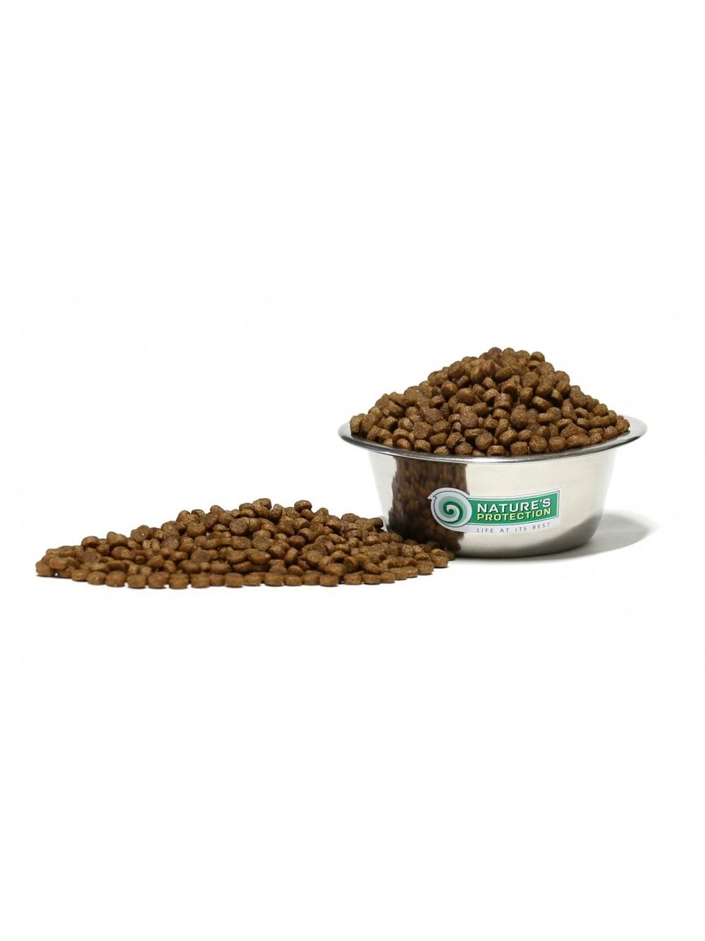 NATURES PROTECTION Mini Junior Poultry 2kg  /Opakowanie uszkodzone (8646)!!!!