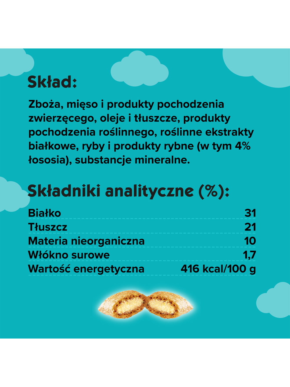 DREAMIES 60g –przysmak dla kota, o smaku wybornego łososia