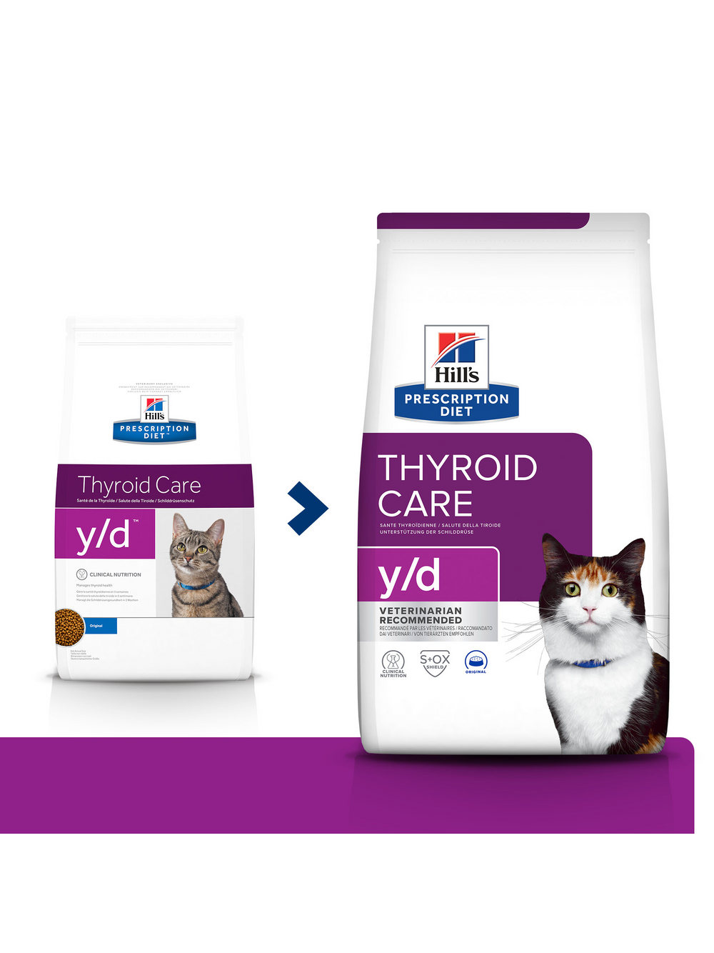 HILL'S PD Prescription Diet Feline y/d 3kg