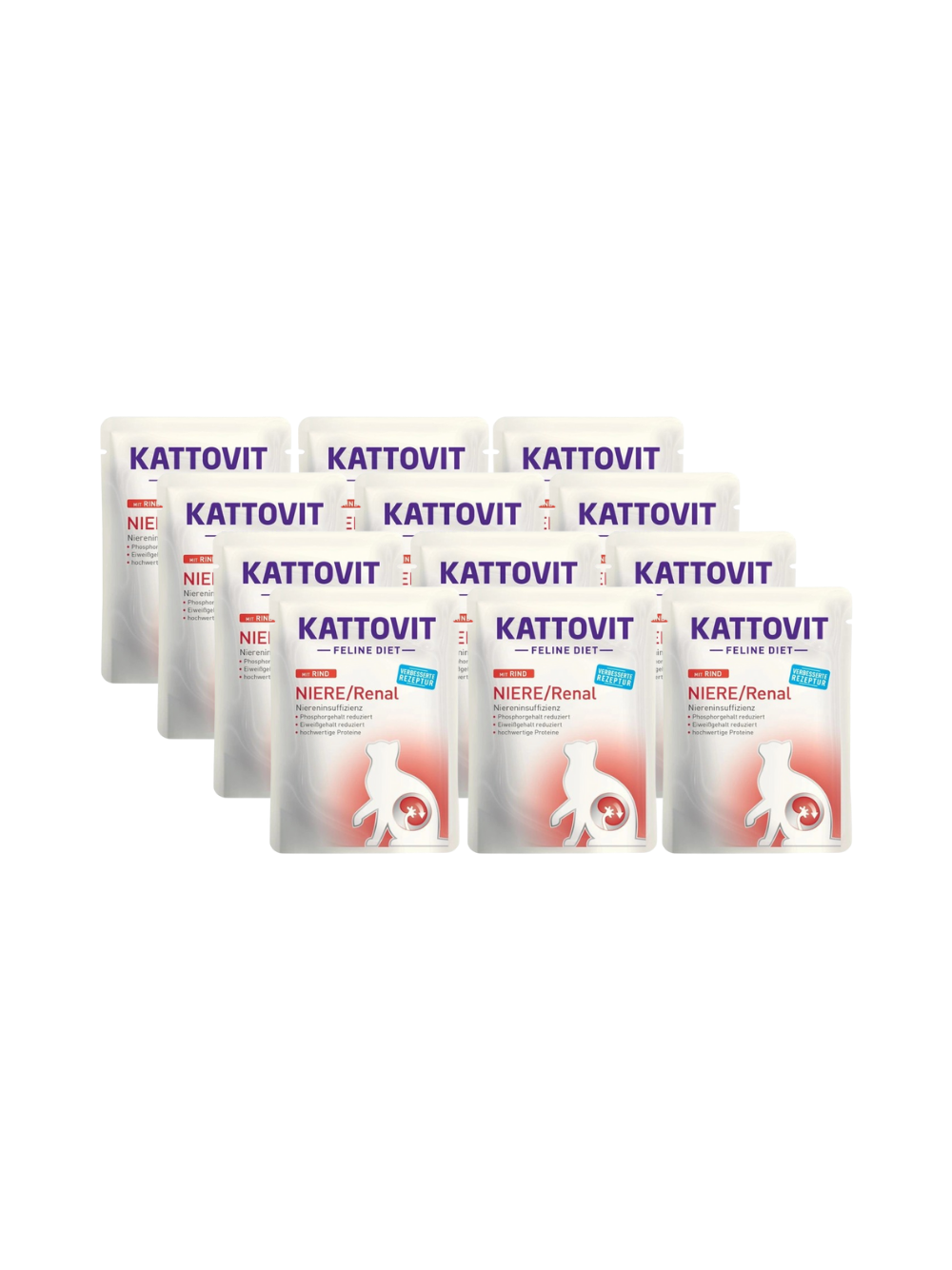 Kattovit Niere/Renal wołowina 12x85g saszetka