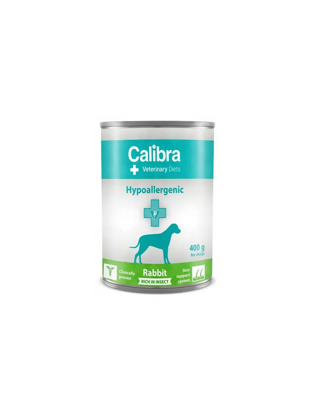 CALIBRA Veterianry Diets Dog Hypoallergenic Insect & Rabbit 400g
