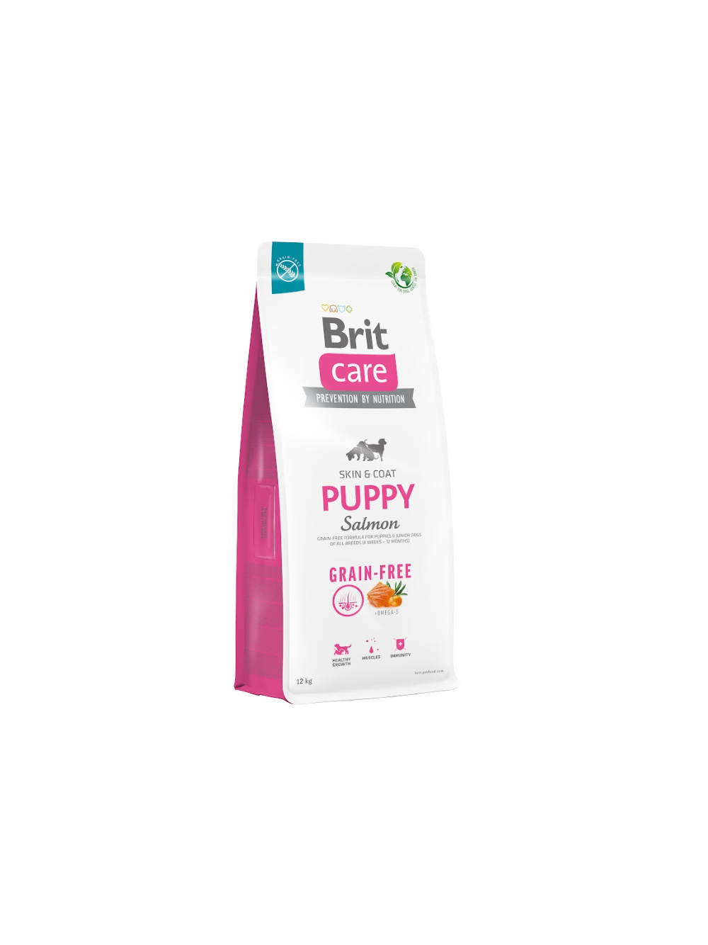 BRIT CARE Dog Grain-free Puppy Salmon 12kg + NIESPODZIANKA DLA PSA GRATIS!!