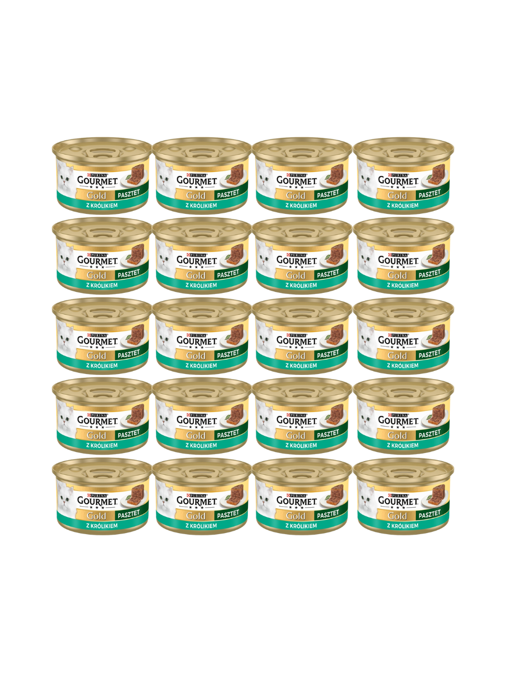 Purina Gourmet Gold pasztet z królikiem 72x85g