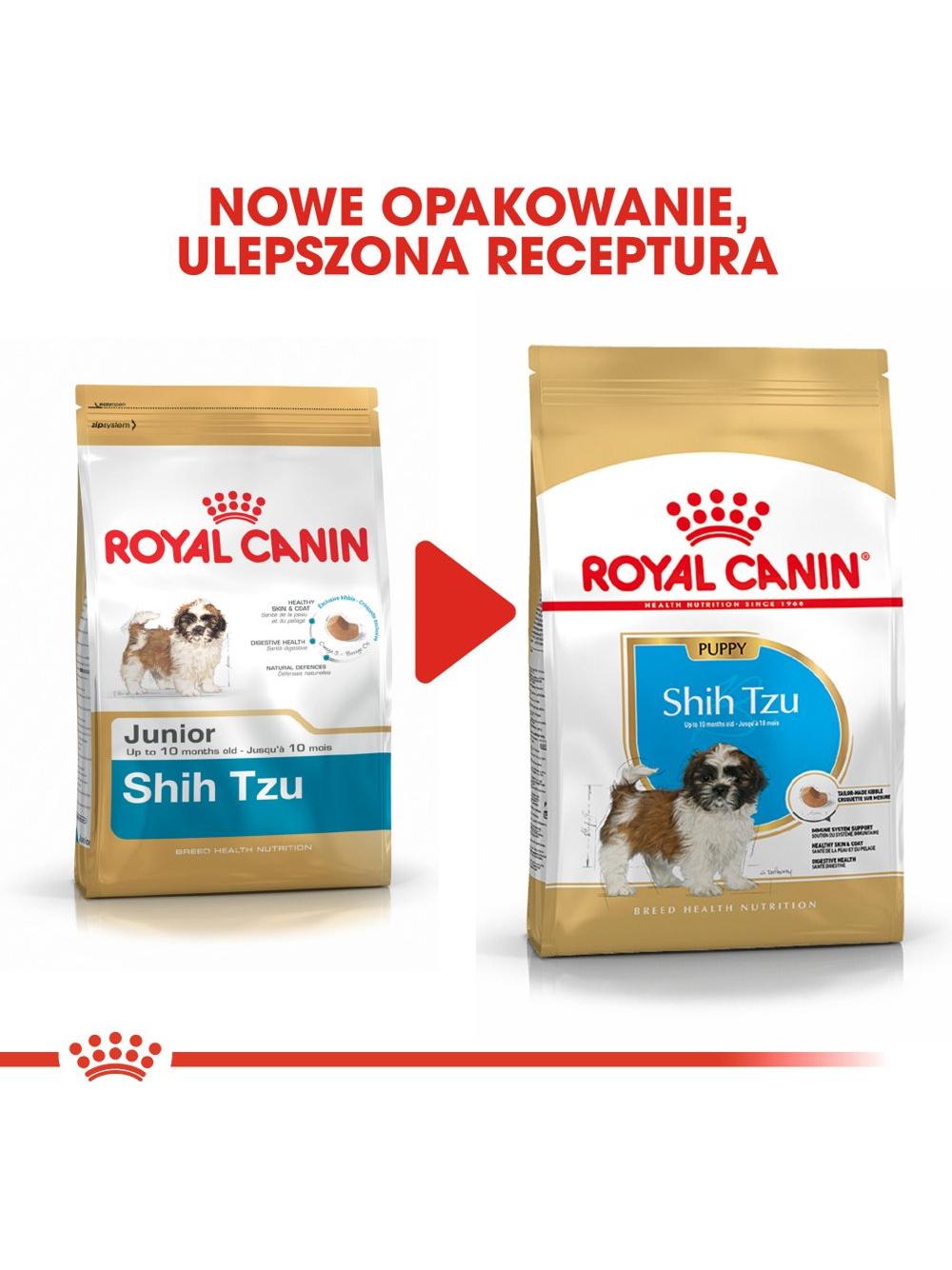 ROYAL CANIN Shih Tzu Puppy 500g karma sucha dla szczeniąt do 10 miesiąca, rasy shih tzu + niespodzianka dla psa GRATIS!