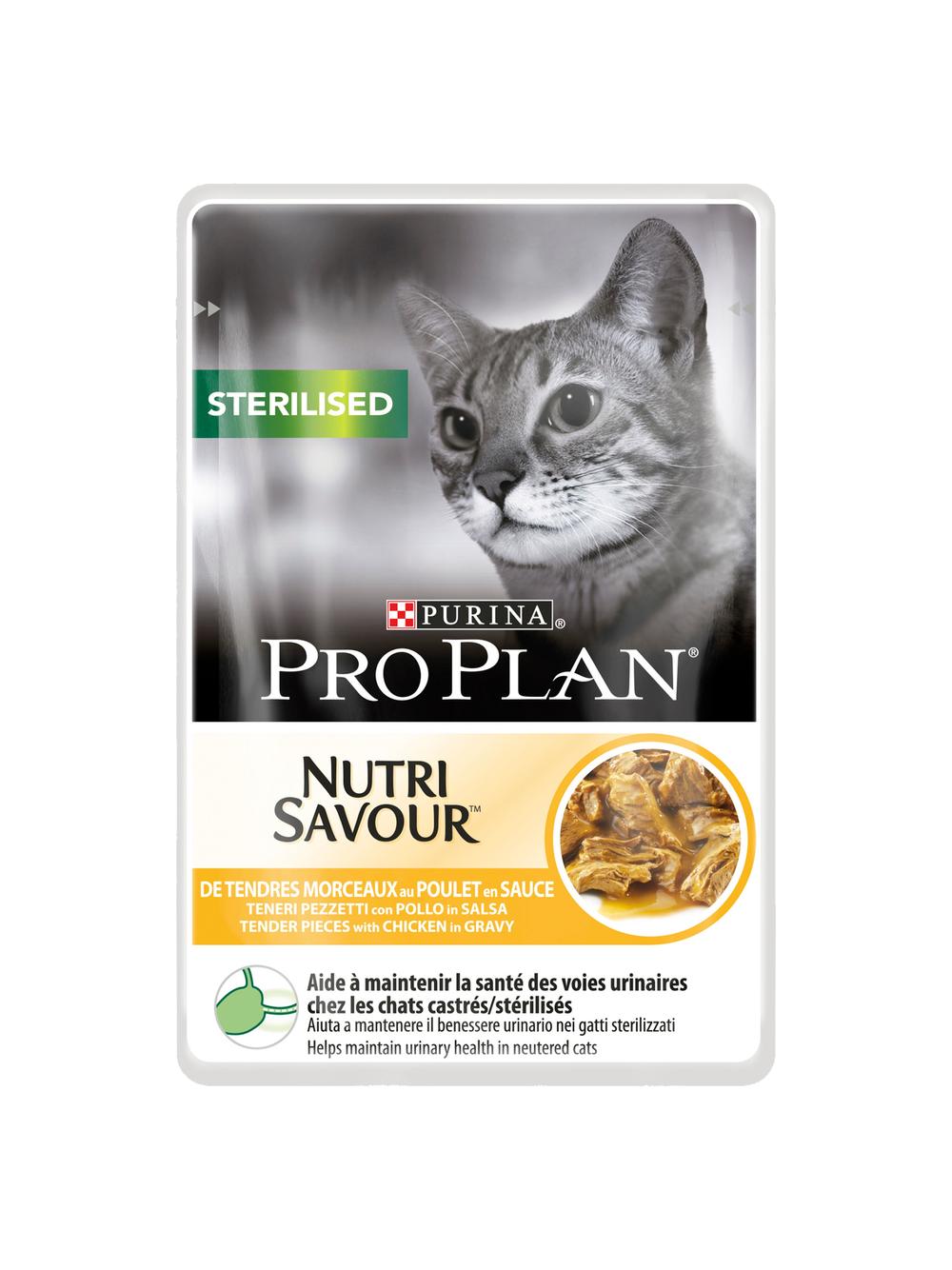 Purina Pro Plan Sterilised z kurczakiem dla kota 26x85g