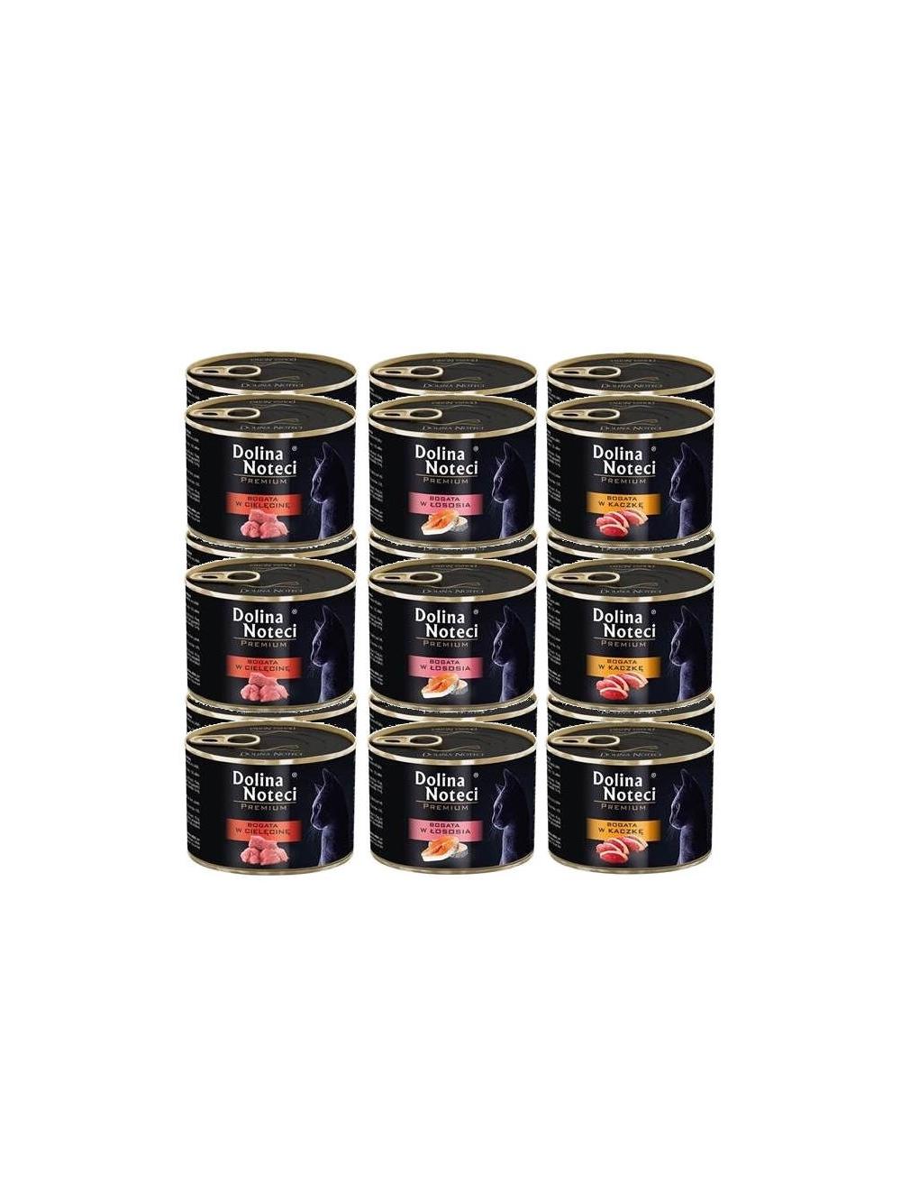 Dolina Noteci Premium dla kota Mix Smaków 24x185g