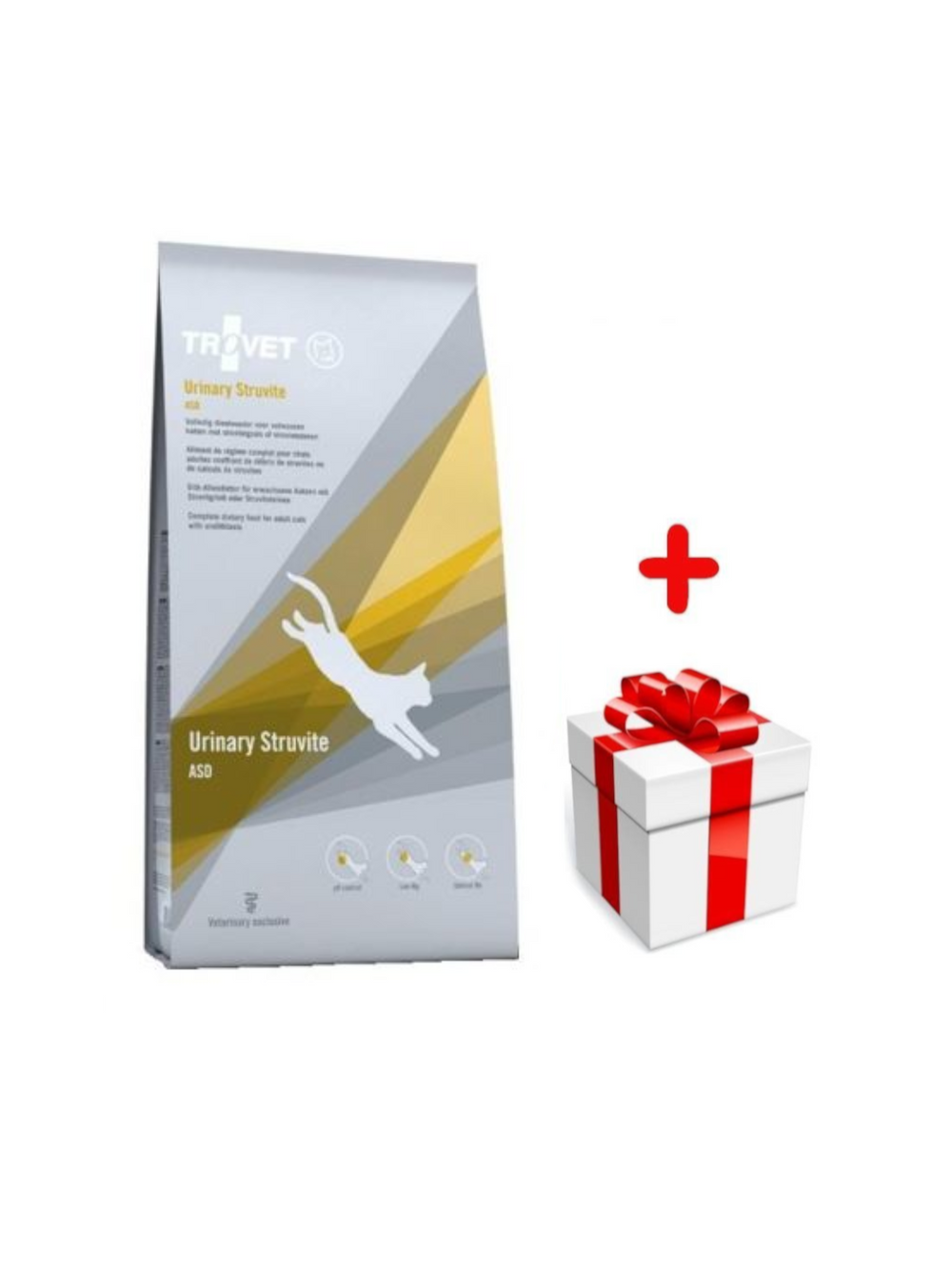 TROVET ASD Urinary Struvite (dla kota) 3kg + niespodzianka dla kota GRATIS!