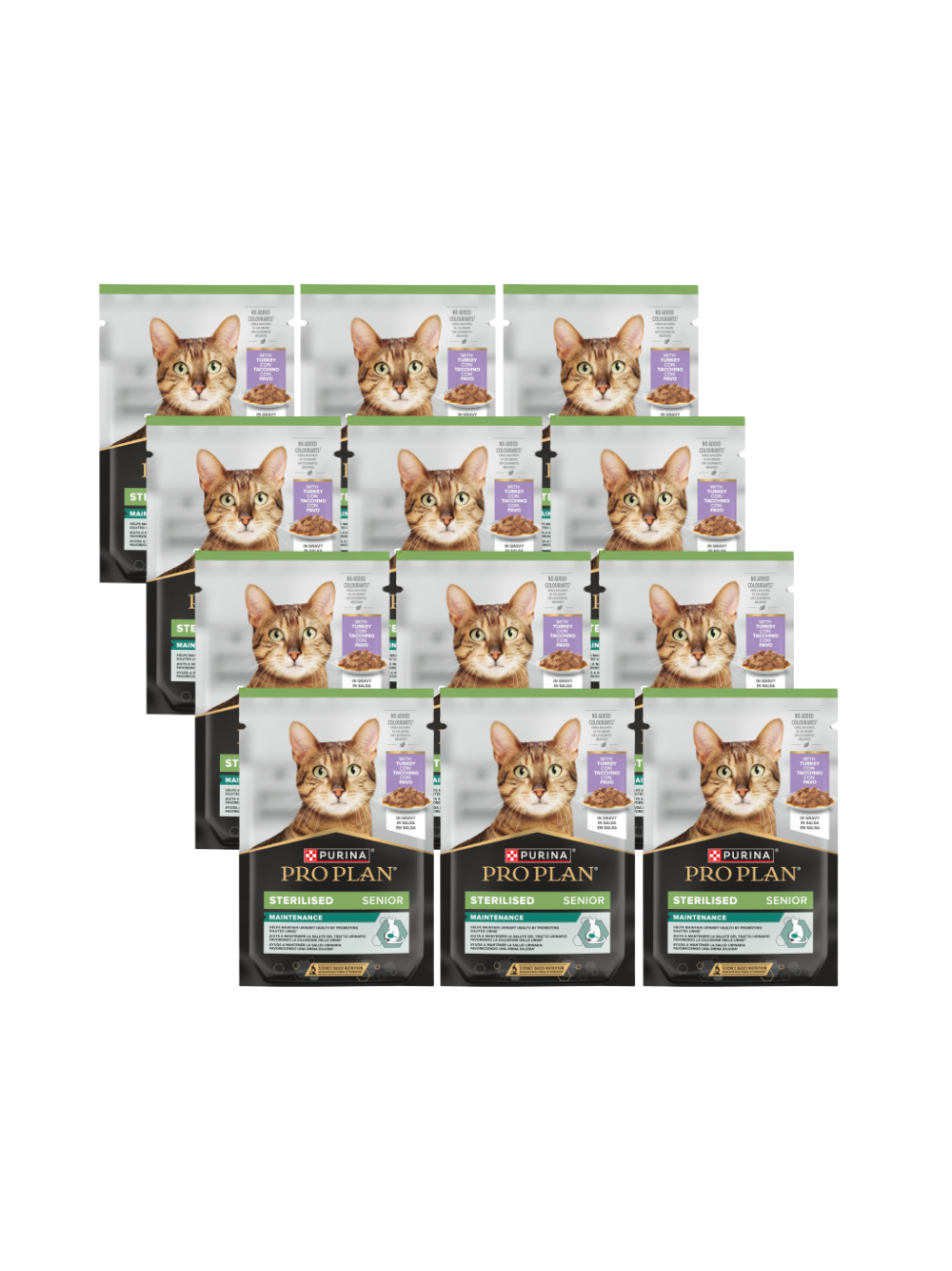Purina Pro Plan Sterilised Senior z indykiem dla kota 12x85g