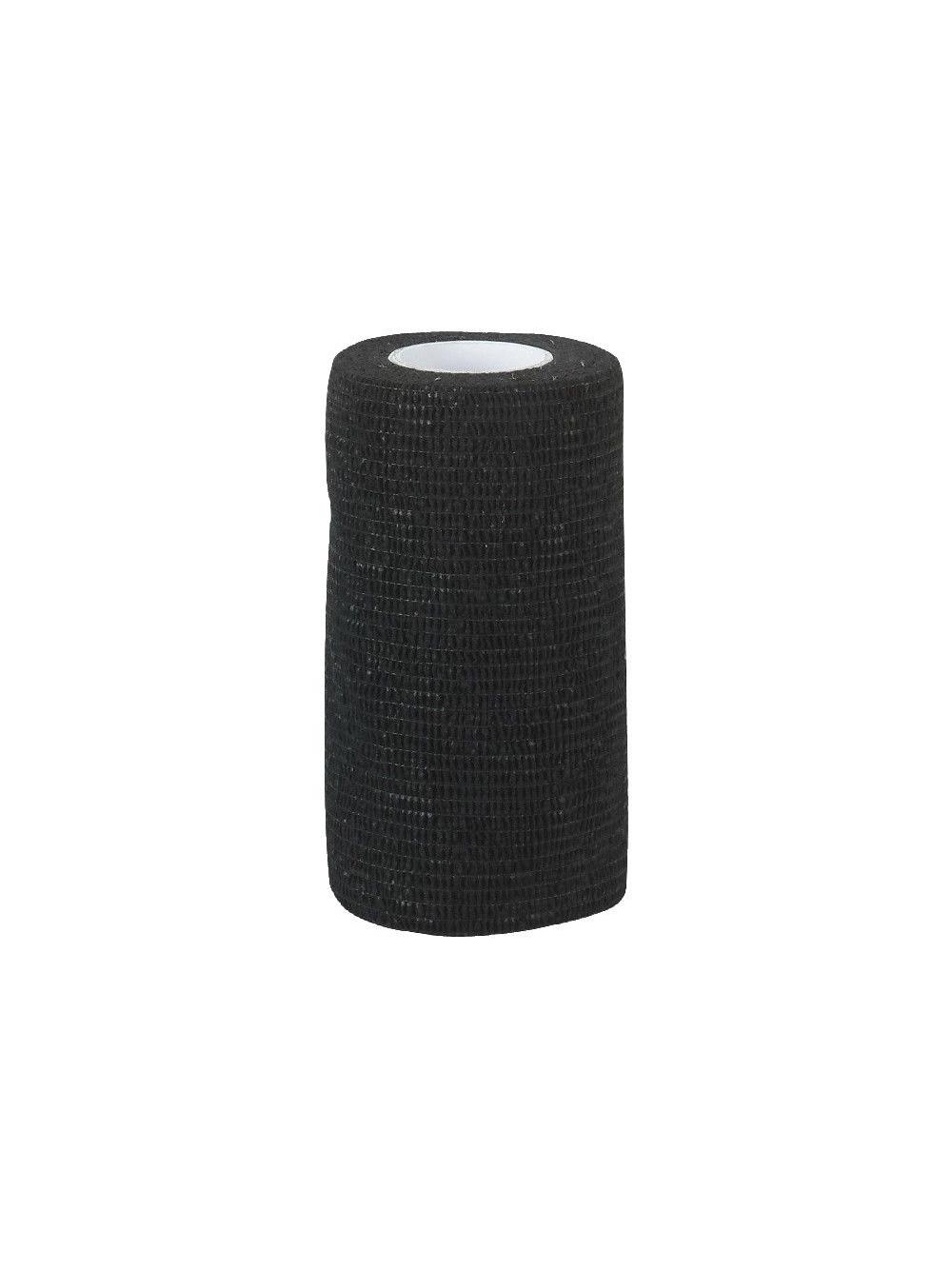 Kerbl Samoprzylepny bandaż EquiLastic, 7,5 cm, czarny