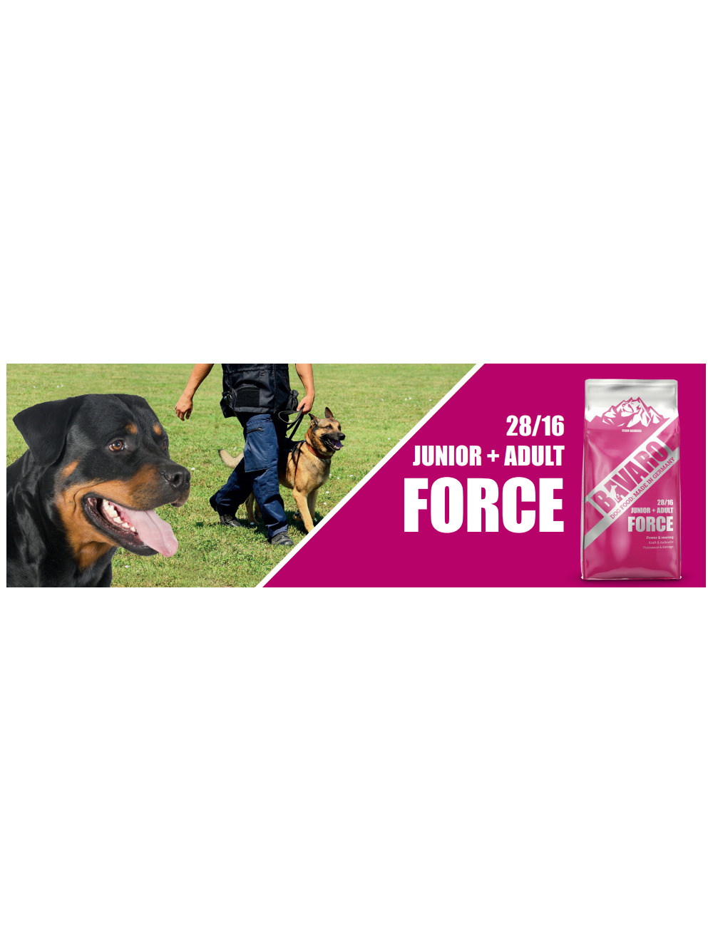 JOSERA Bavaro Force 18kg\ Opakowanie uszkodzone (5954,5963,6881,6807,8364,9340)