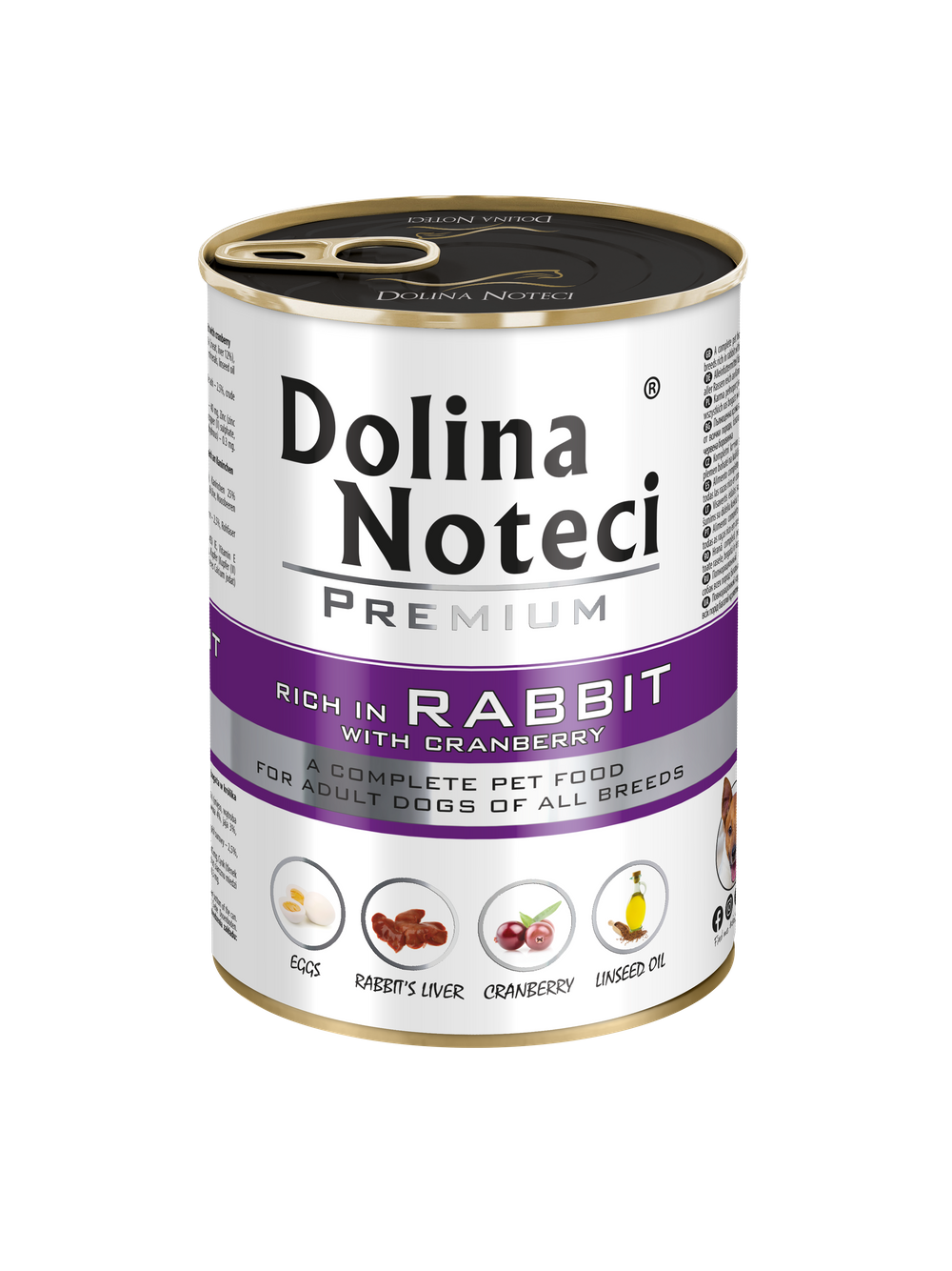 Dolina Noteci Premium Królik z żurawiną 400g
