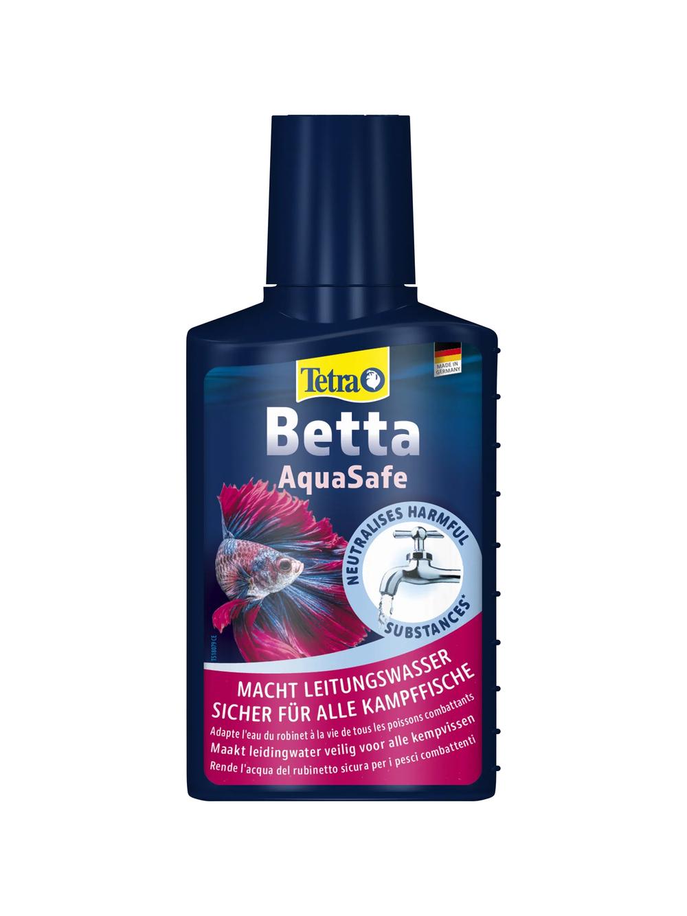 TETRA Betta AquaSafe 100 ml,szybkie zdrowe środowisko w akw. z bojownikami
