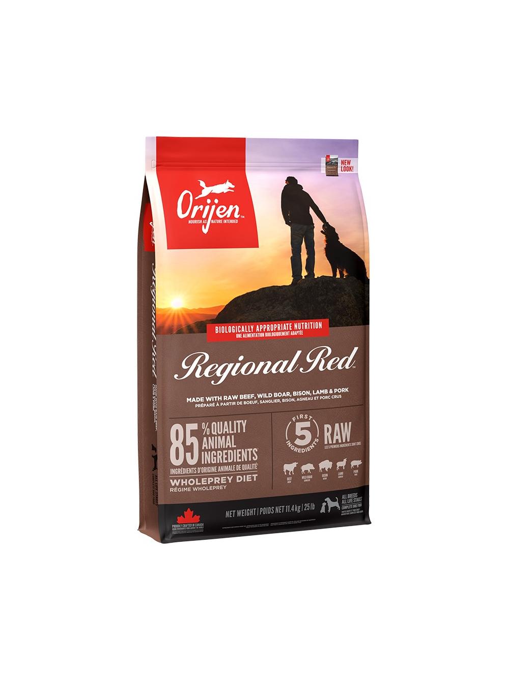 ORIJEN Regional Red Dog 10,5kg/ opakowanie uszkodzone (9160)!!