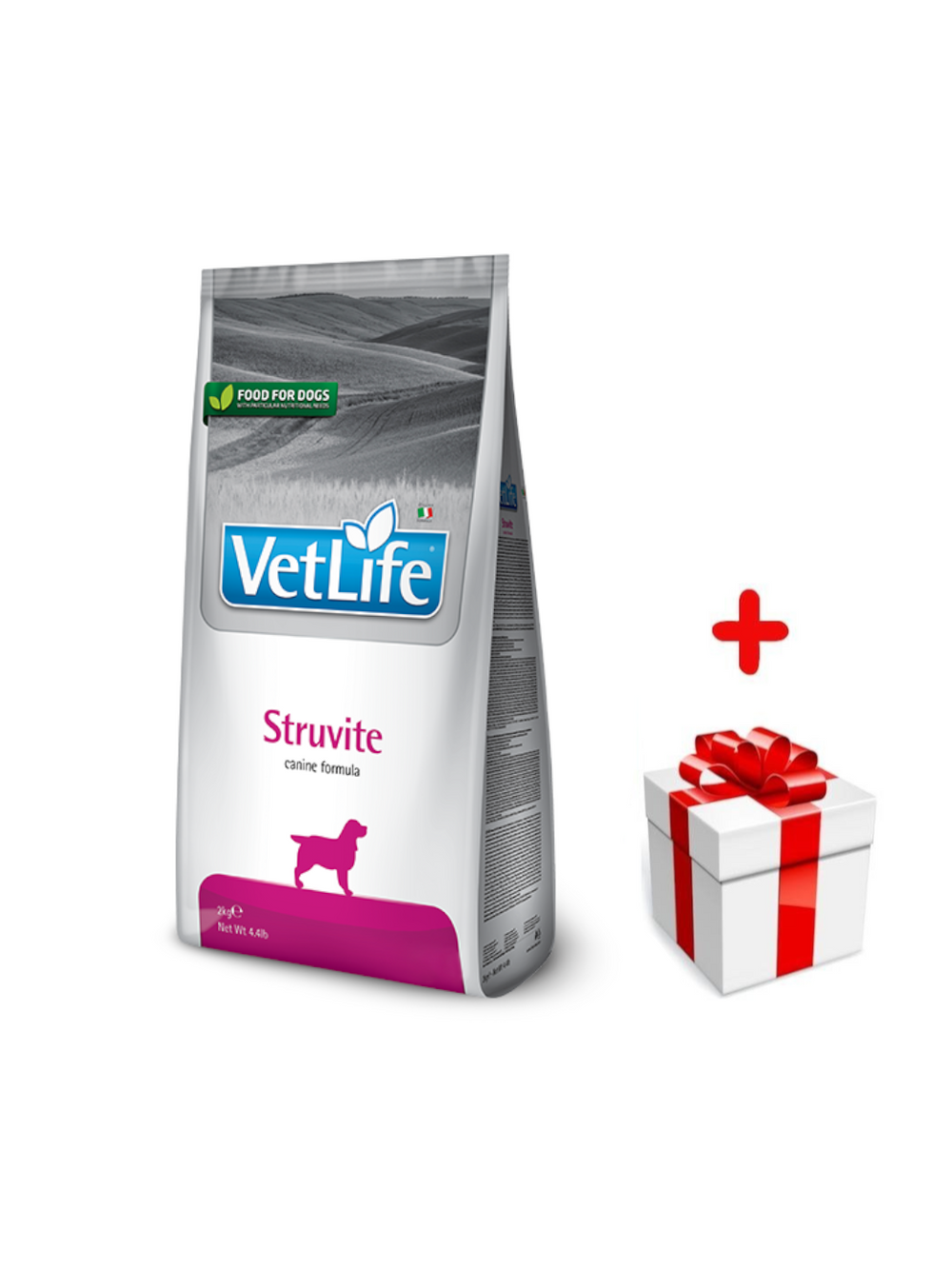 FARMINA Vet Life Dog Struvite (Urinary) 2kg + niespodzianka dla psa GRATIS!