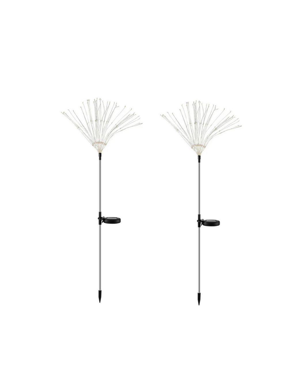 Lampa ogrodowa solarna - dmuchawiec - 2szt