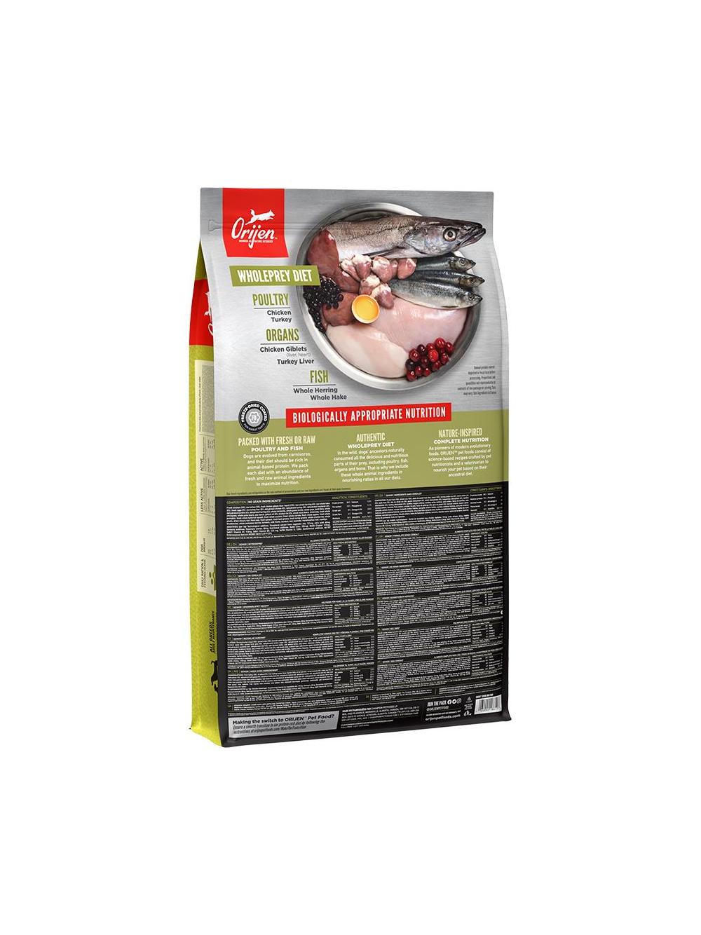 ORIJEN Dog Senior 11,4kg + niespodzianka dla psa GRATIS!