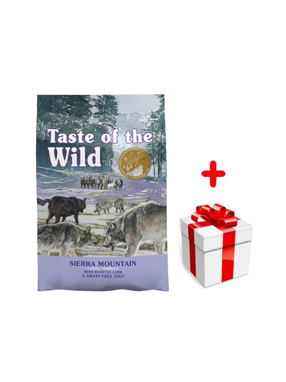 TASTE OF THE WILD Sierra Mountain 5,6kg + niespodzianka dla psa GRATIS!