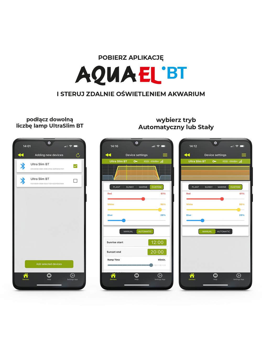 AQUAEL Oświetlenie ULTRA SLIM BT 30