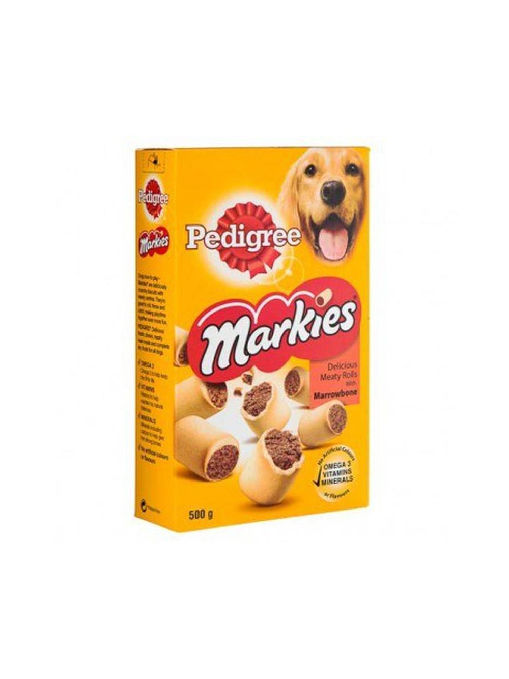 PEDIGREE® Markies™ Original 500g - chrupiące ciasteczka dorosłych dla psów