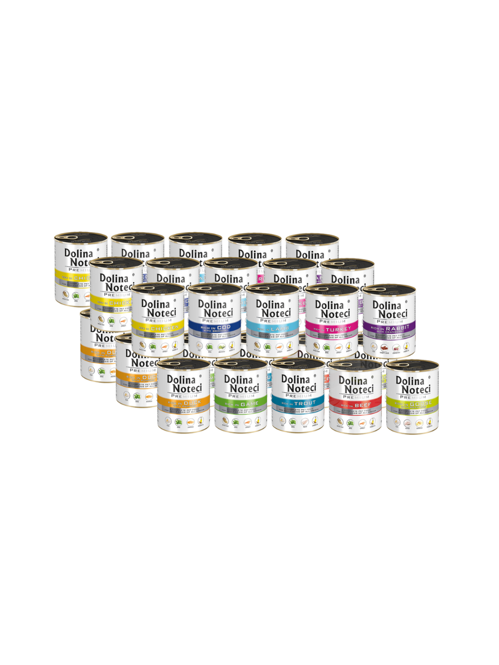 Dolina Noteci Premium Mix 30x800g (7 Smaków)