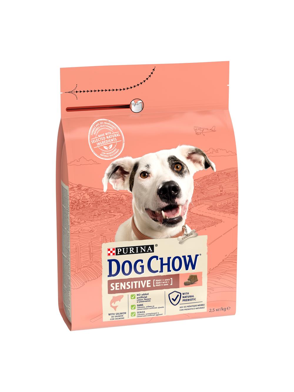 PURINA Dog Chow Adult Sensitive Salmon 2,5kg