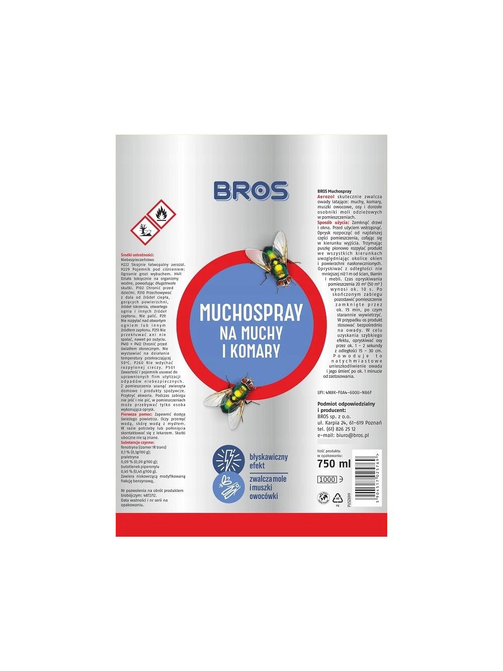 BROS - Muchospray 750ml
