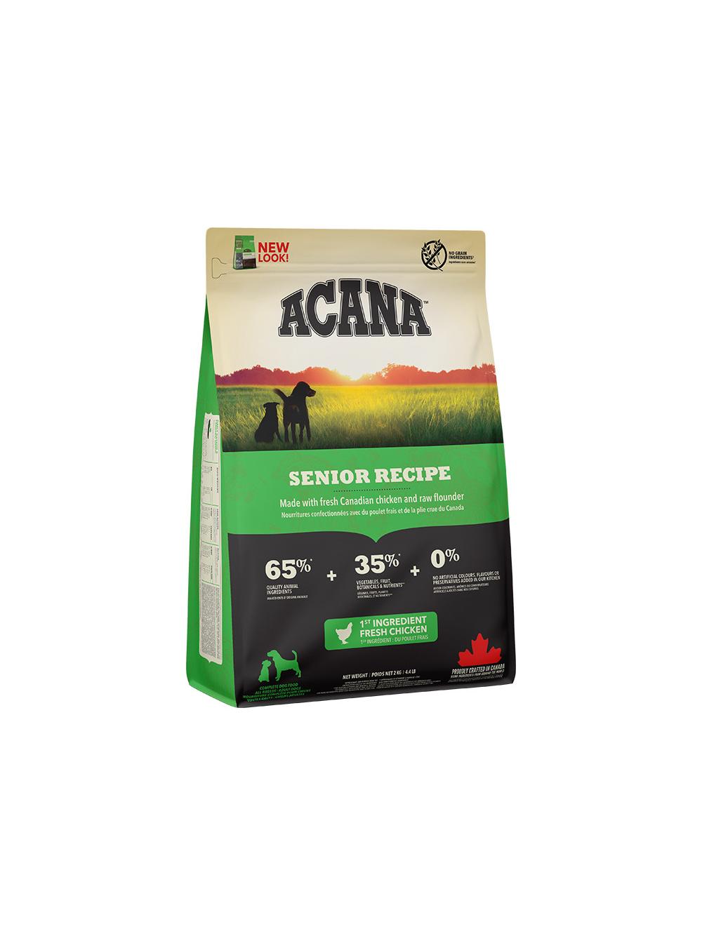 ACANA Senior Dog 2kg + niespodzianka dla psa GRATIS!