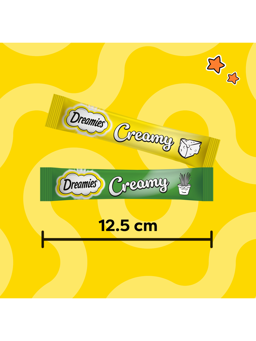 DREAMIES Creamy z serem i z kocimiętką 4x(12x10g)