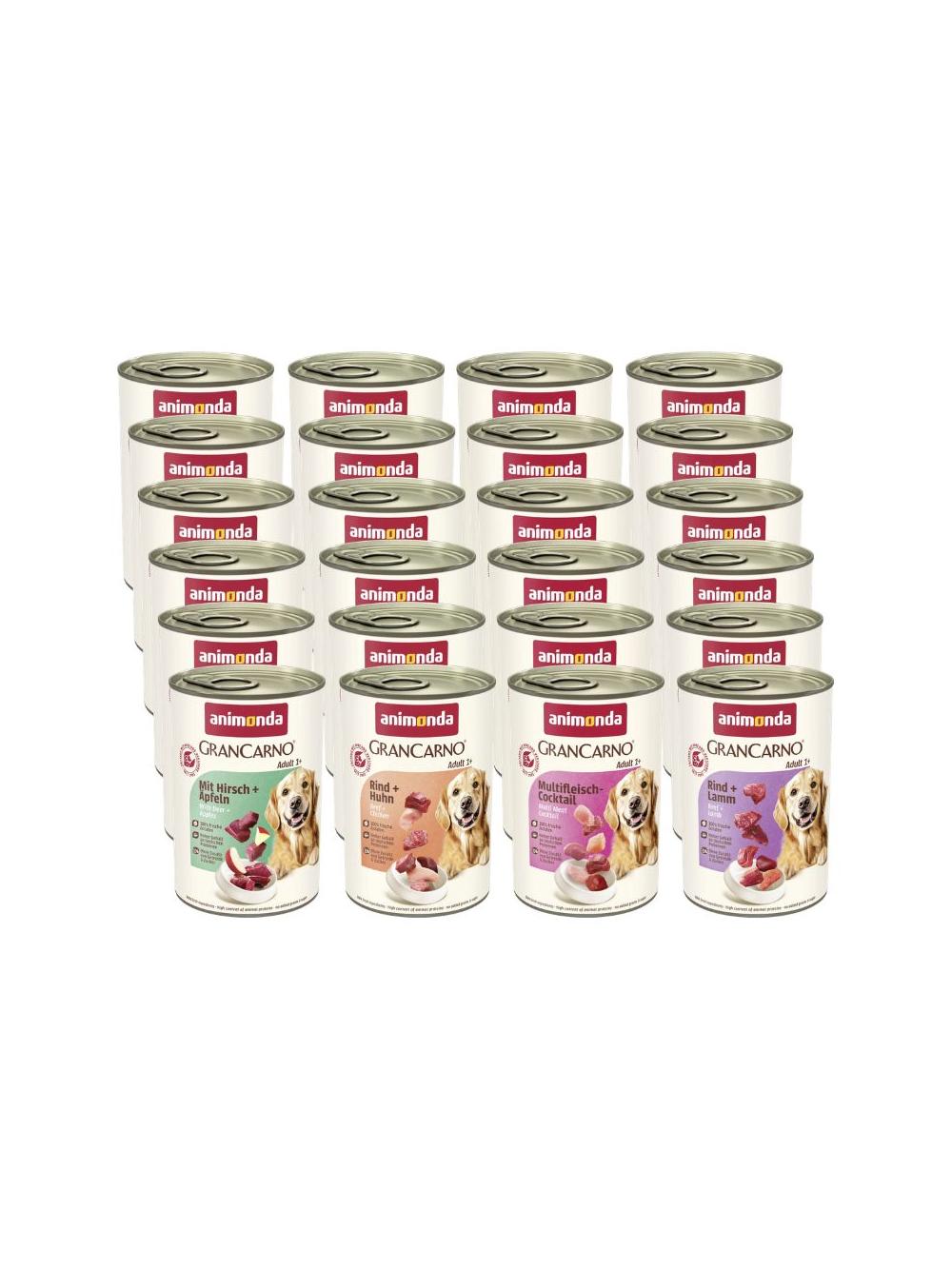 ANIMONDA GranCarno Adult Dog Mix Smaków24x400g