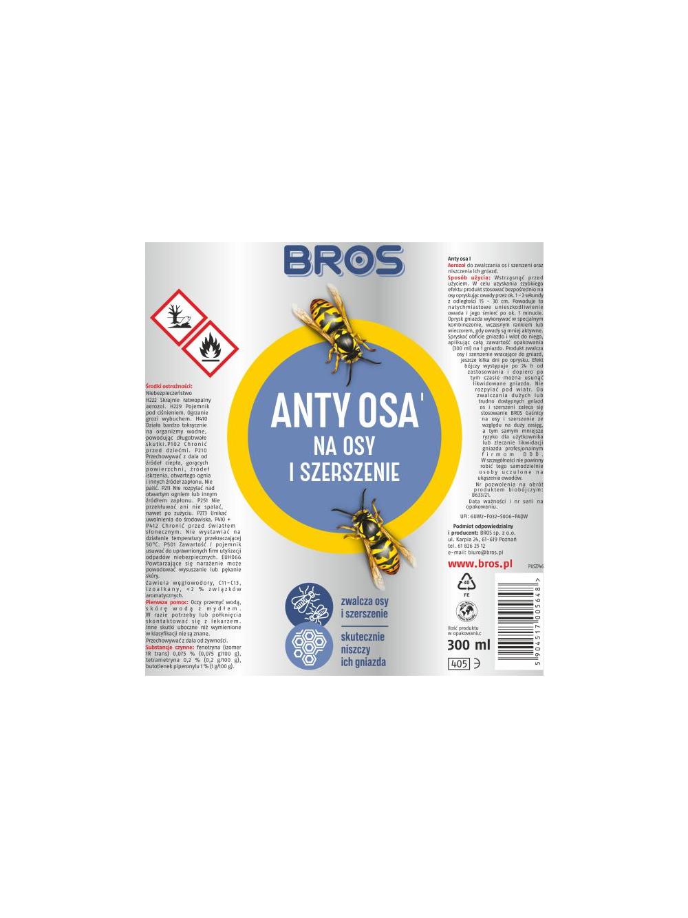 BROS Anty osa 300ml