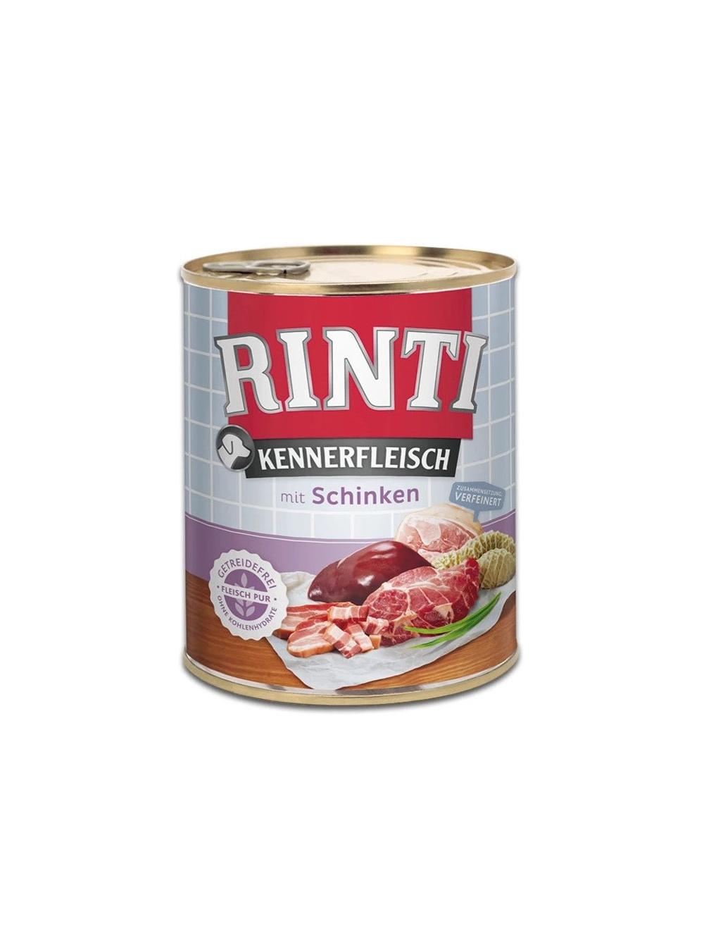 Rinti Kennerfleisch Schinken karma mokra dla psa - szynka 800g