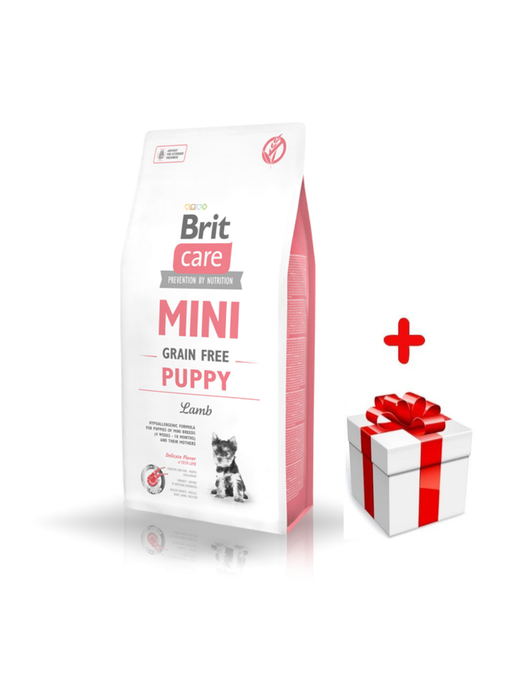 BRIT CARE Mini Grain-Free Puppy Lamb 400g + niespodzianka dla psa GRATIS!