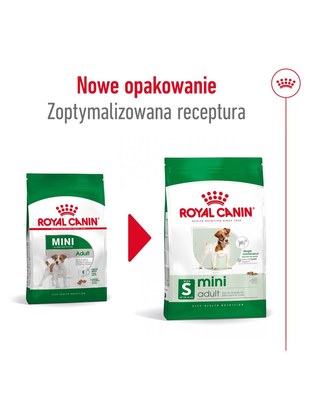 ROYAL CANIN Mini Adult 800g karma sucha dla psów dorosłych, ras małych + niespodzianka dla psa GRATIS